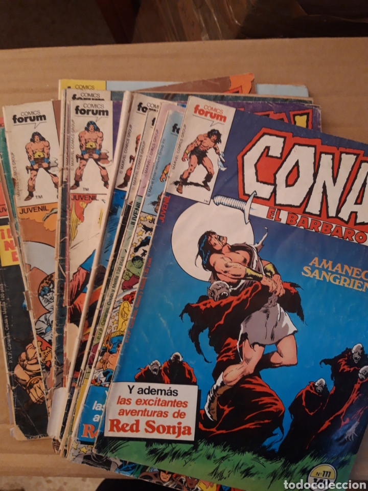 C&oacute;mics: Comics conan el barbaro lote forum 16 numeros - Foto 1