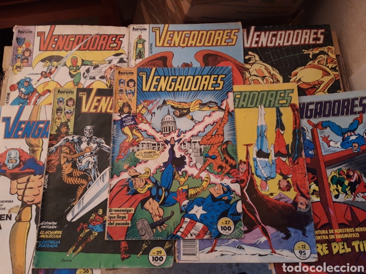 C&oacute;mics: Comics los vengadores lote forum 8 numeros - Foto 1