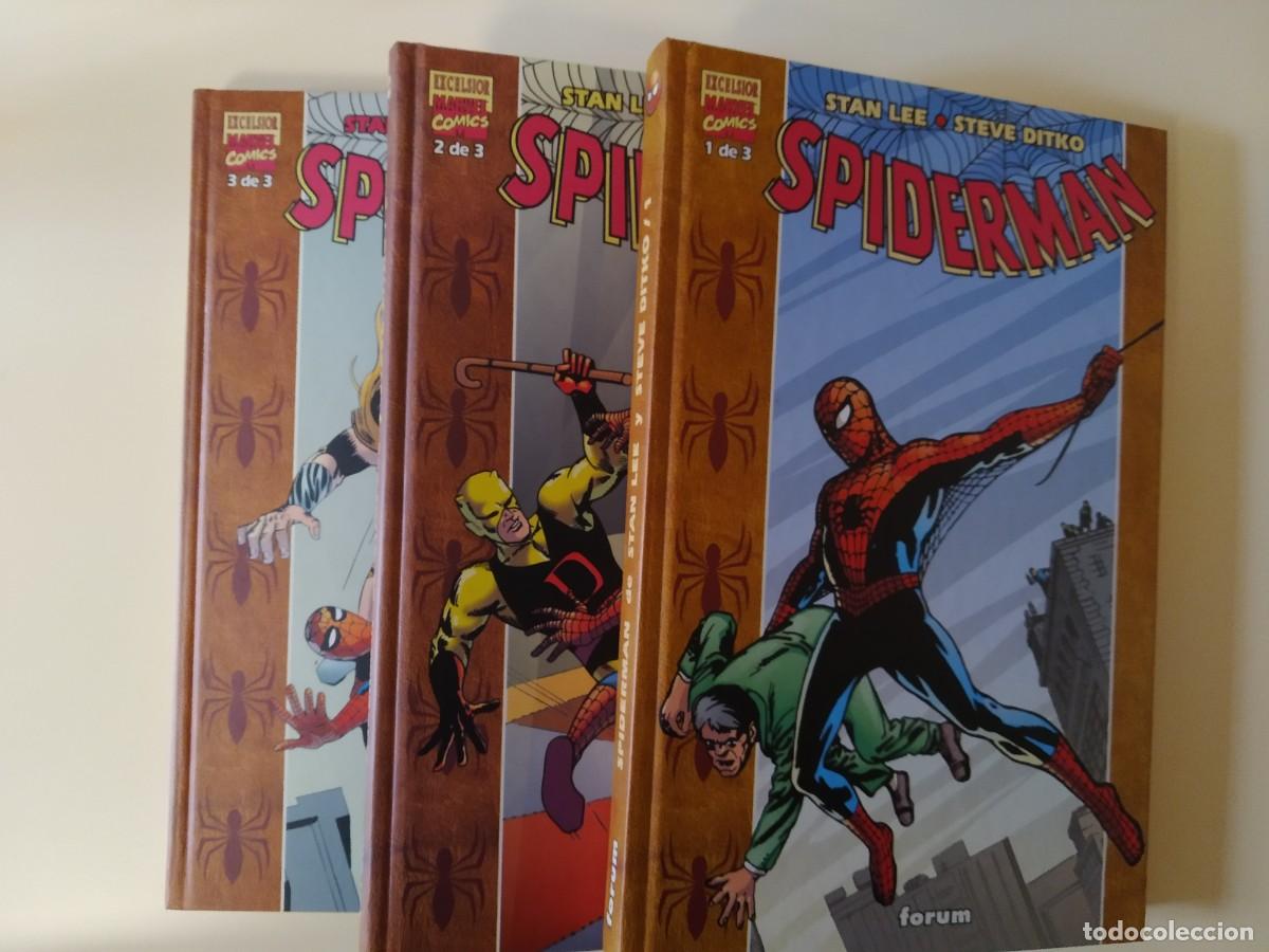 C&oacute;mics: Spiderman de Stan Lee y Steve Ditko (Completa en 3 tomos) - Foto 1