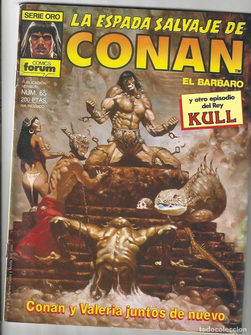 C&oacute;mics: LA ESPADA SALVAJE DE CONAN N&ordm; 65 - 1&ordf; EDICION - Foto 1
