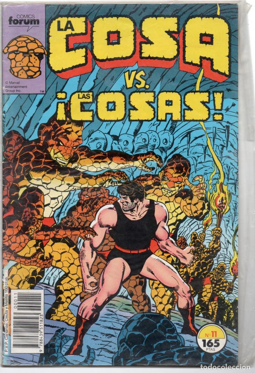 C&oacute;mics: COMIC MARVEL &rdquo; LA COSA &rdquo; N&ordm; 11 ED. PLANETA/FORUM - Foto 1