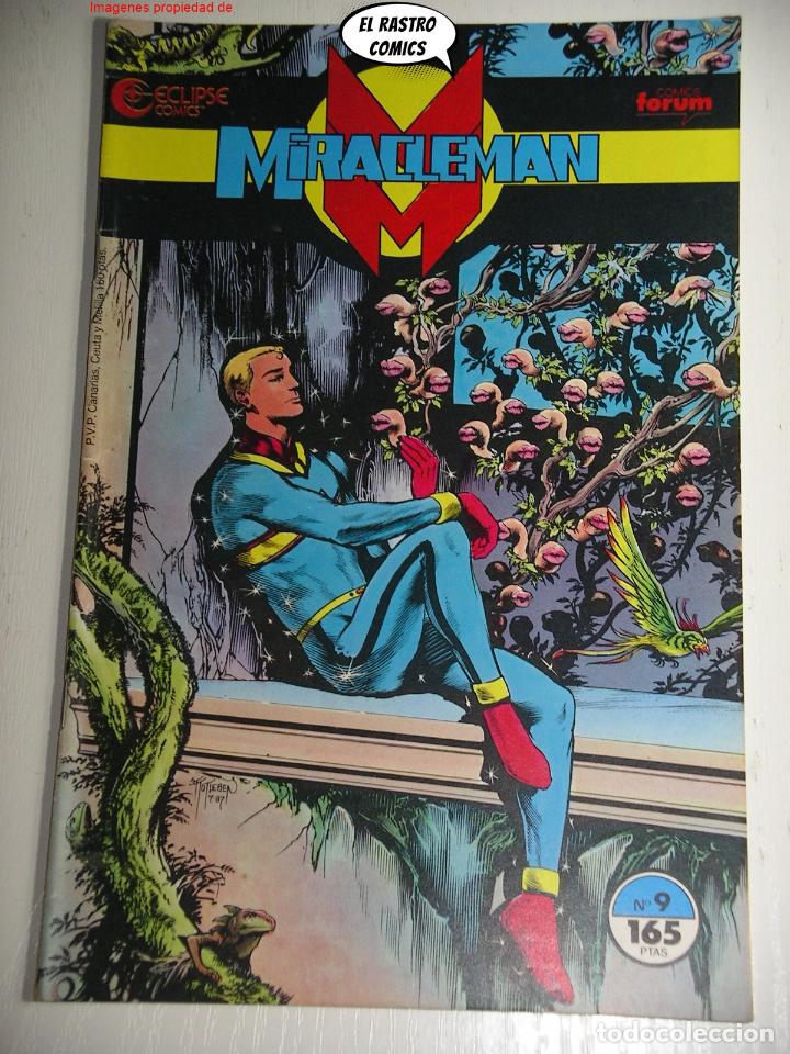 C&oacute;mics: Miracleman n&ordm; 9, ed. Forum 1991, Alan Moore, MUY DIFICIL - Foto 1