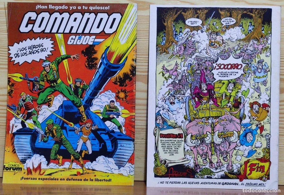 C&oacute;mics: GROONAN EL VAGABUNDO DOS EJEMPLARES N&ordm;1 Y 2 - 1987 FORUM. - Foto 2