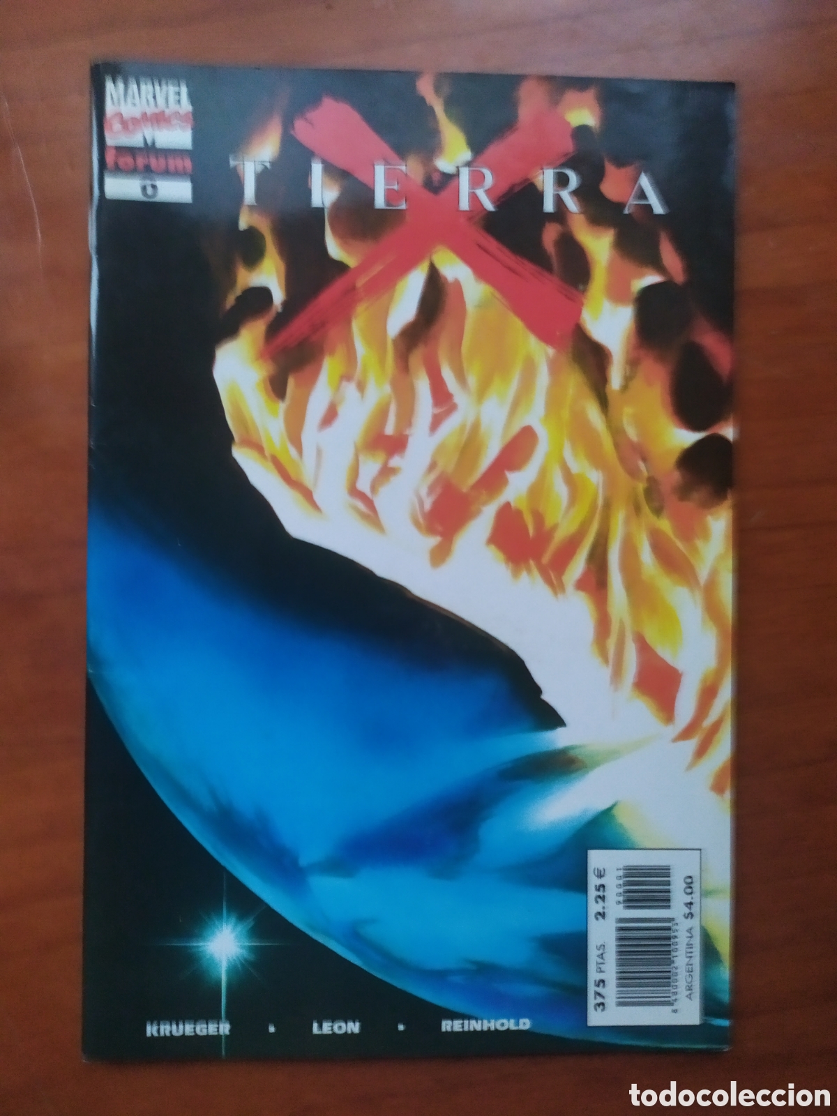 C&oacute;mics: Tierra x lote de 4 comics marvel - Foto 3
