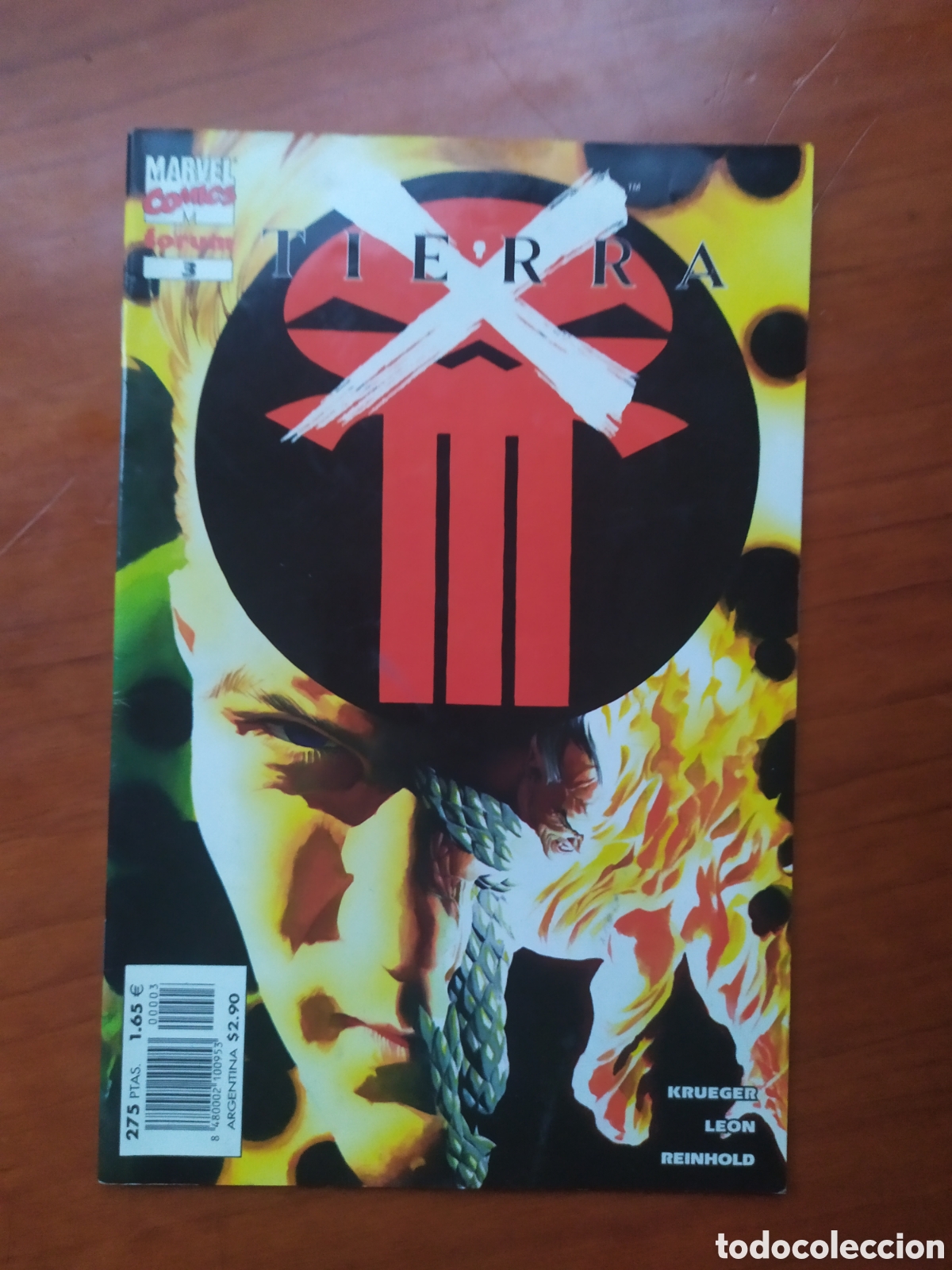 C&oacute;mics: Tierra x lote de 4 comics marvel - Foto 6