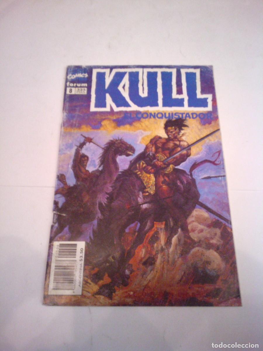 C&oacute;mics: KULL EL CONQUISTADOR - NUMERO 8 - EDICIONES FORUM - GORBAUD - CJ 166 - Foto 1