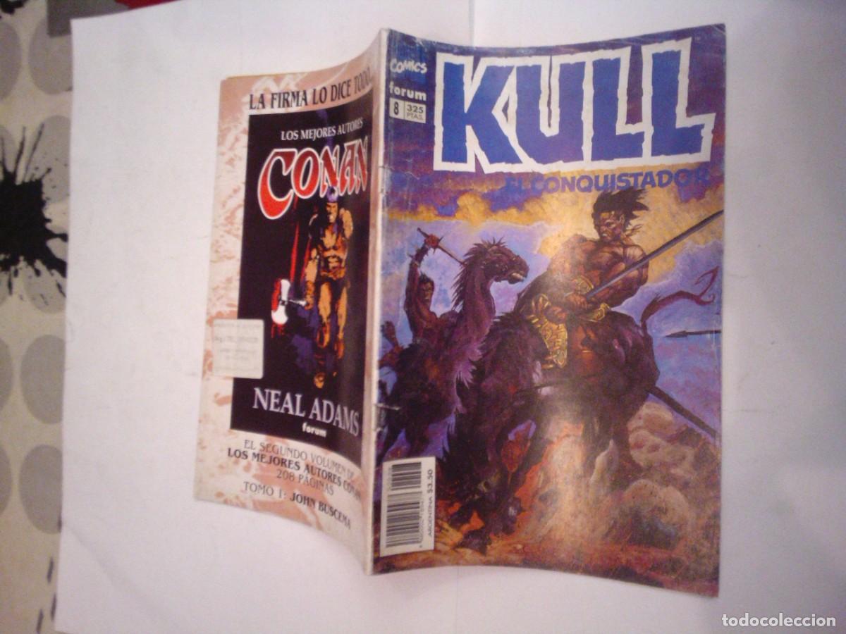 C&oacute;mics: KULL EL CONQUISTADOR - NUMERO 8 - EDICIONES FORUM - GORBAUD - CJ 166 - Foto 2