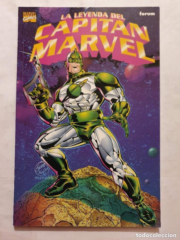 C&oacute;mics: LA LEYENDA DEL CAPIT&Aacute;N MARVEL - FORUM (MBE) - Foto 1