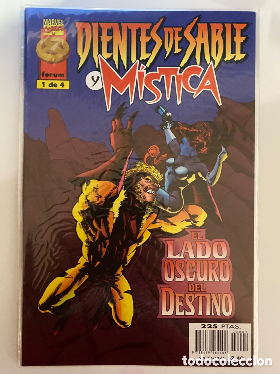 C&oacute;mics: Dientes de Sable y M&iacute;stica 1 de 4