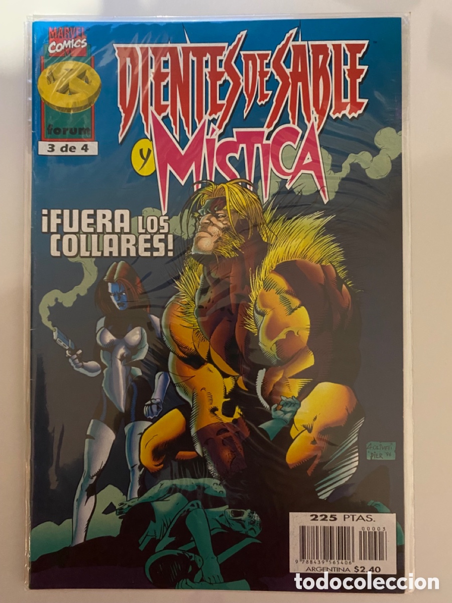 C&oacute;mics: Dientes de Sable y M&iacute;stica 3 de 4