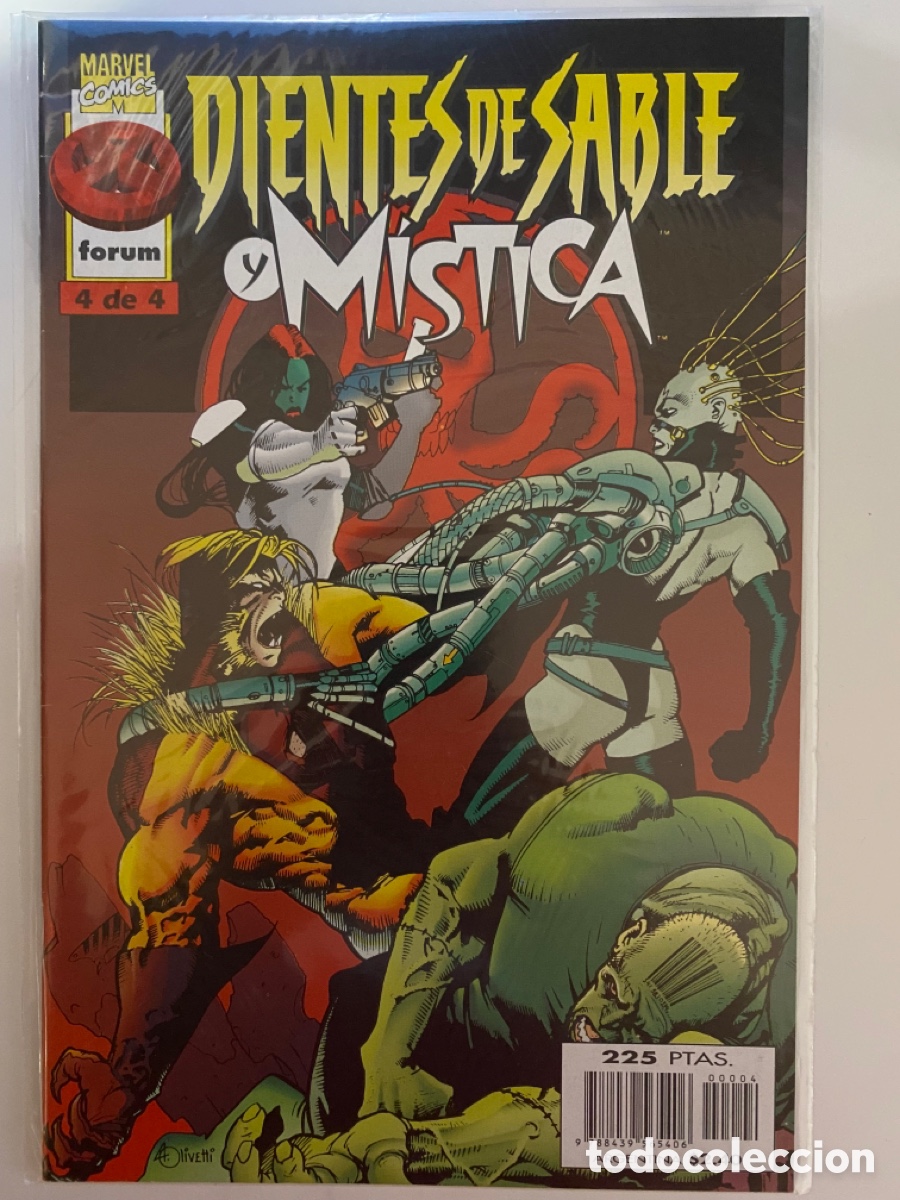 C&oacute;mics: Dientes de Sable y M&iacute;stica 4 de 4