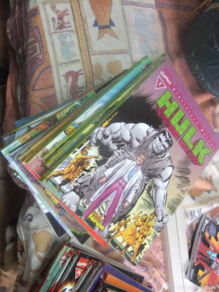 C&oacute;mics: HULK BIBLIOTECA MARVEL LOTE DE 27 NUMEROS FORUM - Foto 1