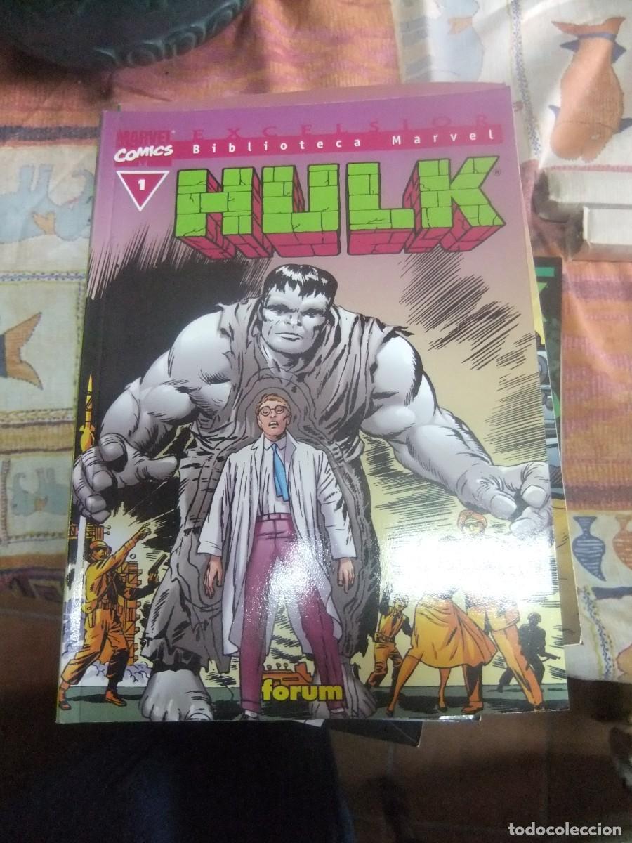 C&oacute;mics: HULK BIBLIOTECA MARVEL LOTE DE 27 NUMEROS FORUM - Foto 2