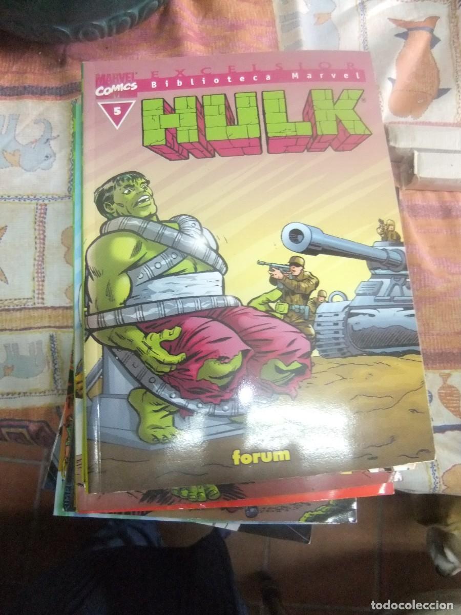 C&oacute;mics: HULK BIBLIOTECA MARVEL LOTE DE 27 NUMEROS FORUM - Foto 3