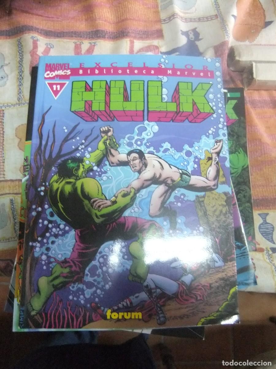C&oacute;mics: HULK BIBLIOTECA MARVEL LOTE DE 27 NUMEROS FORUM - Foto 8