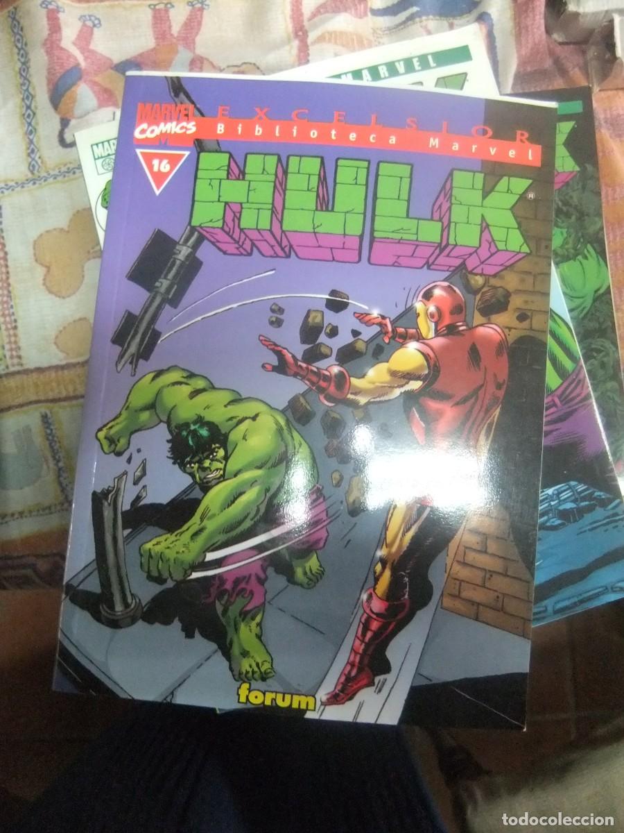 C&oacute;mics: HULK BIBLIOTECA MARVEL LOTE DE 27 NUMEROS FORUM - Foto 10