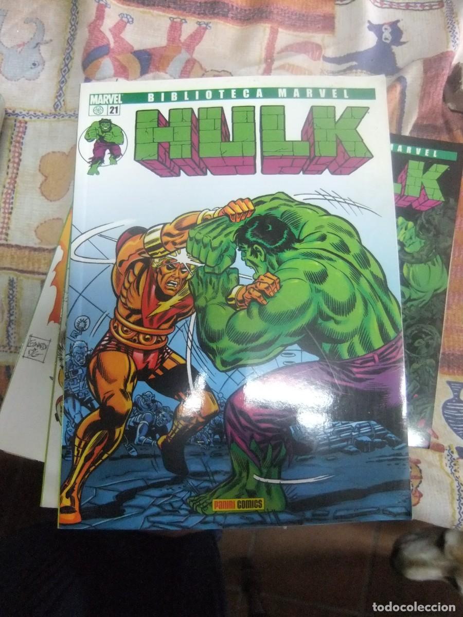 C&oacute;mics: HULK BIBLIOTECA MARVEL LOTE DE 27 NUMEROS FORUM - Foto 11