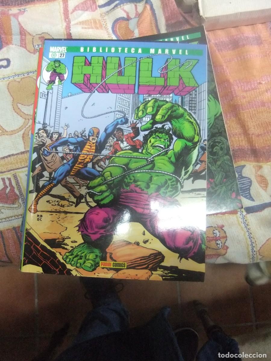 C&oacute;mics: HULK BIBLIOTECA MARVEL LOTE DE 27 NUMEROS FORUM - Foto 15