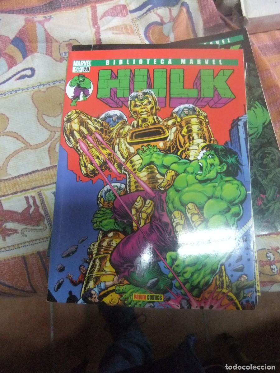 C&oacute;mics: HULK BIBLIOTECA MARVEL LOTE DE 27 NUMEROS FORUM - Foto 16