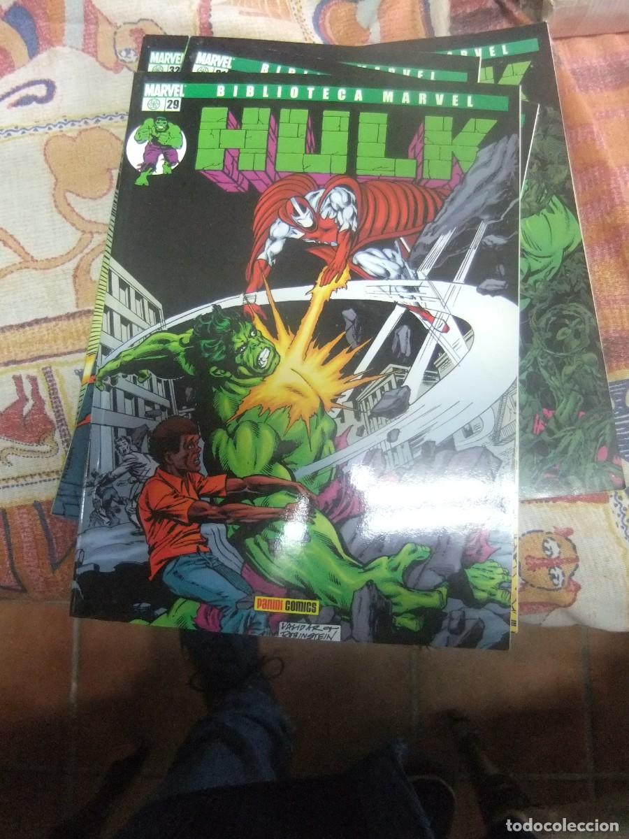 C&oacute;mics: HULK BIBLIOTECA MARVEL LOTE DE 27 NUMEROS FORUM - Foto 17