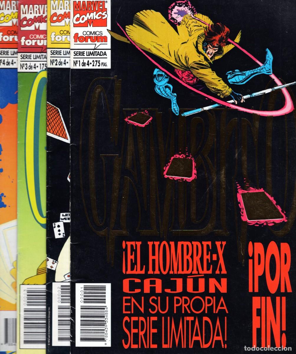C&oacute;mics: GAMBITO VOL. 1 COMPLETA 1 AL 4 - FORUM - BUEN ESTADO - Foto 1