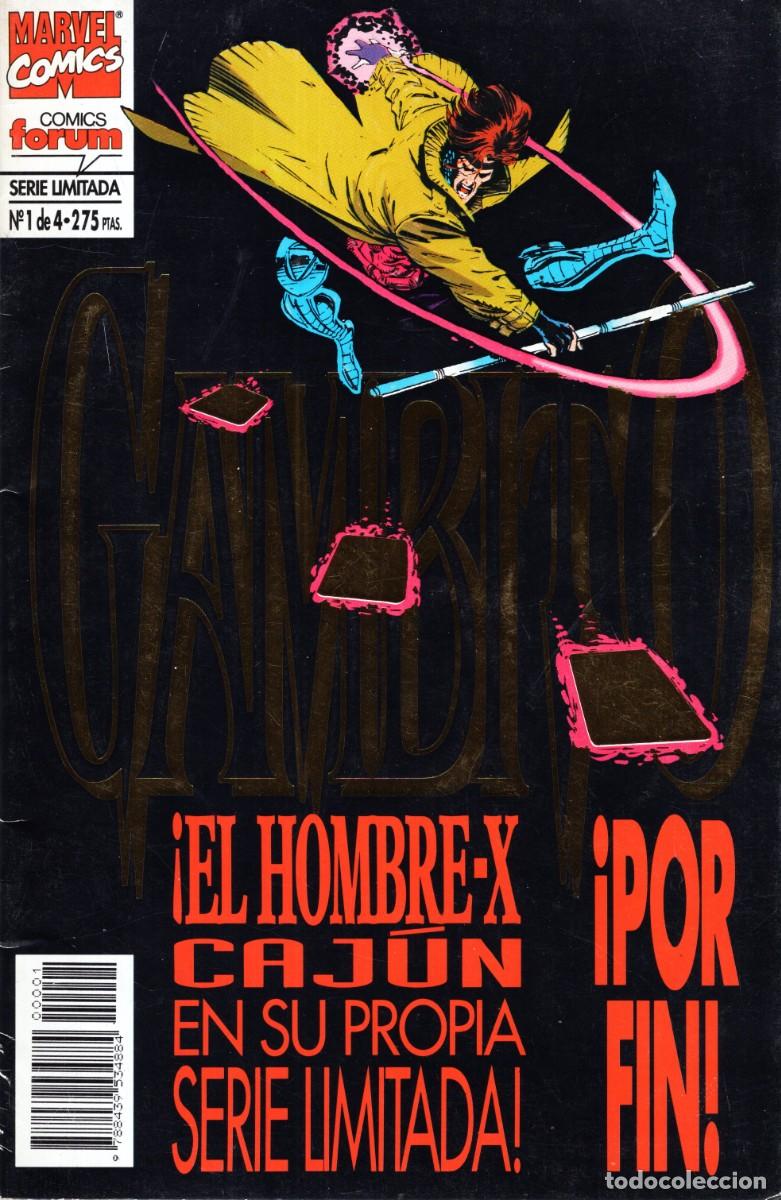 C&oacute;mics: GAMBITO VOL. 1 COMPLETA 1 AL 4 - FORUM - BUEN ESTADO - Foto 2