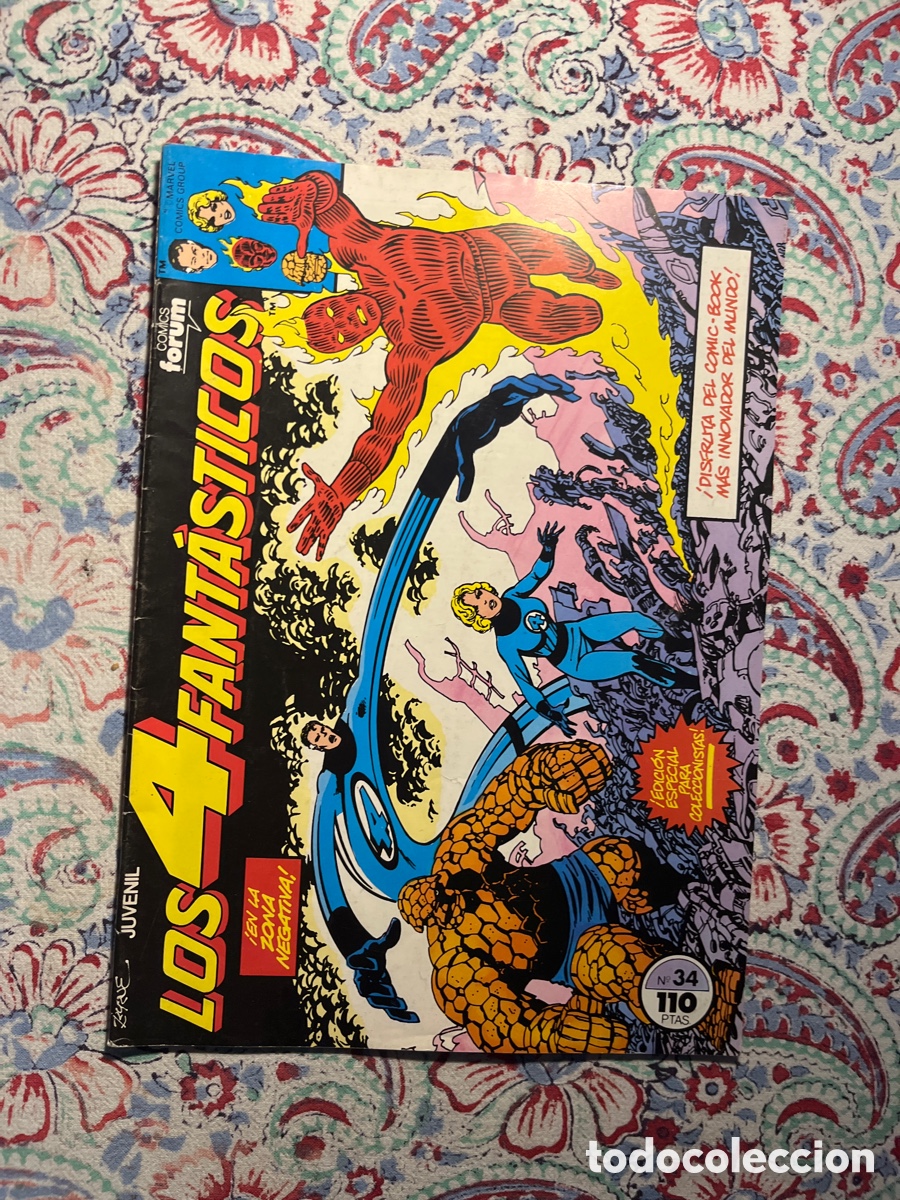 C&oacute;mics: LOS 4 FANTASTICOS, NUMERO 34, (COMICS FORUM) - Foto 1