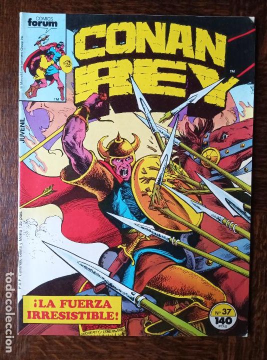C&oacute;mics: CONAN REY N&ordm; 37 - MARVEL COMICS FORUM - - Foto 1