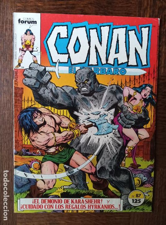 C&oacute;mics: CONAN EL BARBARO N&ordm; 87 - Foto 1