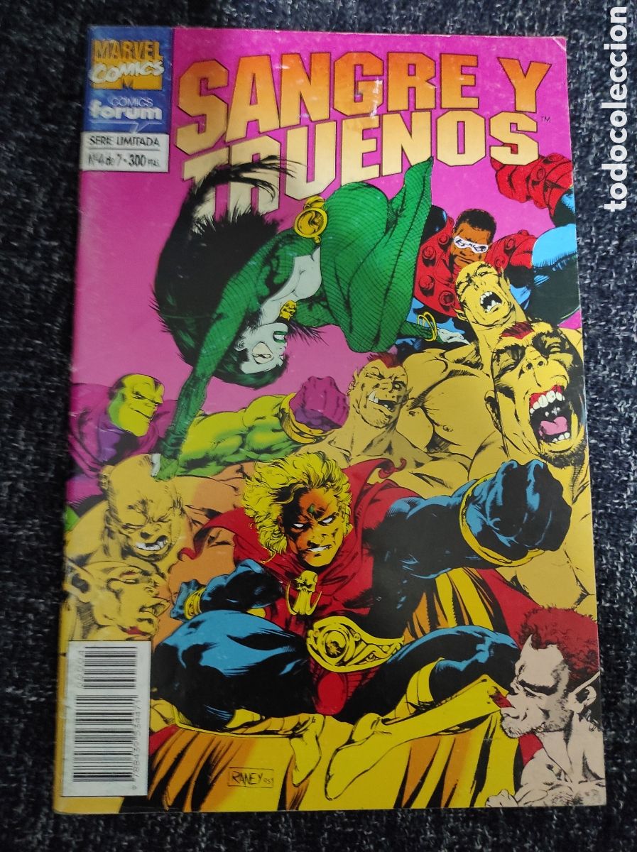 C&oacute;mics: SANGRE Y TRUENOS N&ordm; 4 -ED. FORUM - Foto 1