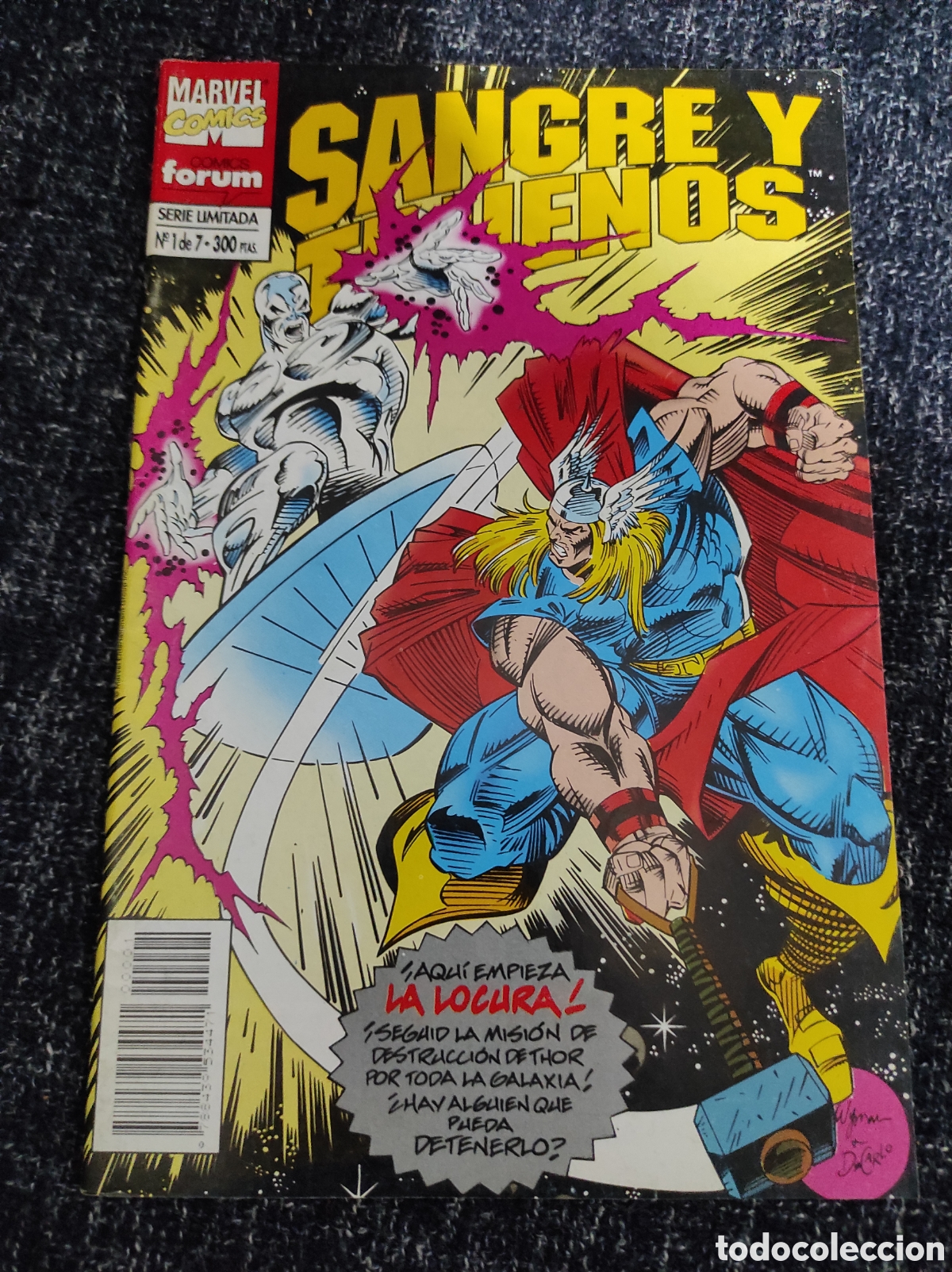 C&oacute;mics: SANGRE Y TRUENOS N&ordm; 1 -ED. FORUM - Foto 1