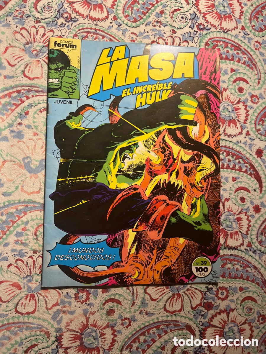C&oacute;mics: LA MASA EL INCREIBLE HULK, NUMERO 39, (COMICS FORUM) - Foto 1