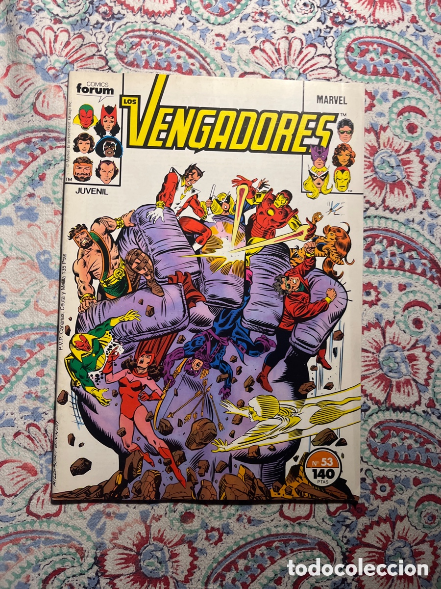 C&oacute;mics: LOS VENGADORES, NUMERO 53, (COMICS FORUM) - Foto 1