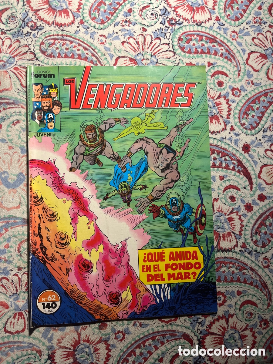 C&oacute;mics: LOS VENGADORES, NUMERO 62, (COMICS FORUM) - Foto 1