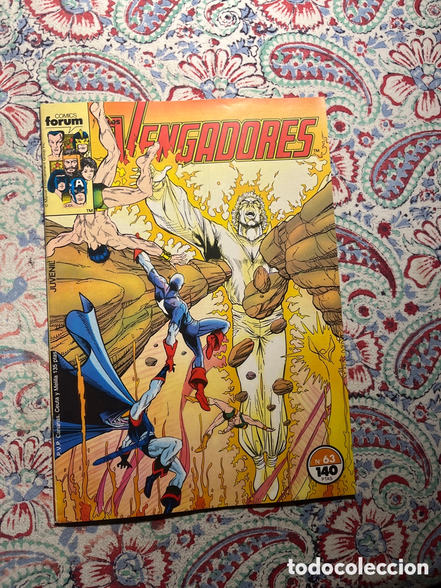 C&oacute;mics: LOS VENGADORES, NUMERO 63, (COMICS FORUM) - Foto 1
