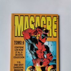 Cómics: MASACRE TOMO 6 MARVEL CONTIENE LOS NÚMEROS 27 AL 31 COMICS FORUM