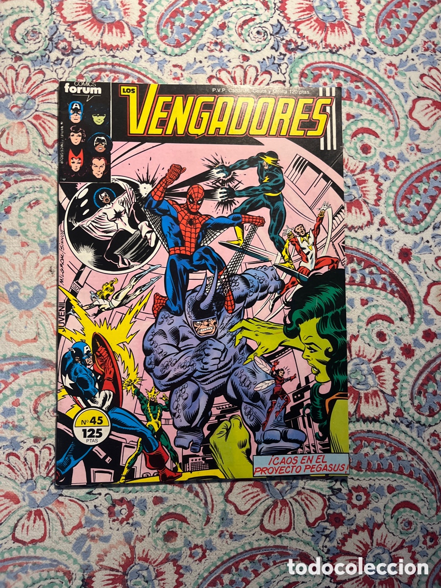 C&oacute;mics: LOS VENGADORES, NUMERO 45, (COMICS FORUM) - Foto 1