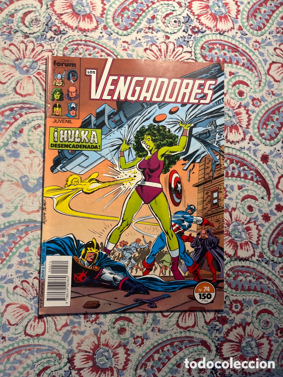 C&oacute;mics: LOS VENGADORES, NUMERO 74, (COMICS FORUM) - Foto 1