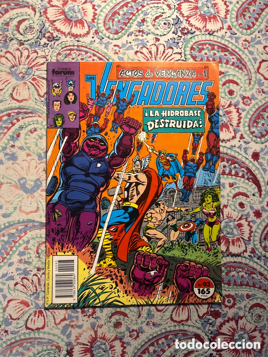C&oacute;mics: LOS VENGADORES, NUMERO 93, (COMICS FORUM) - Foto 1
