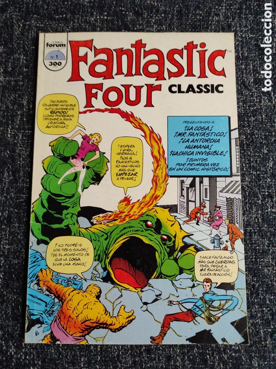 C&oacute;mics: FANTASTIC FOUR CLASSIC VOL. 1 N&ordm; 1 -EDITA : FORUM - Foto 1