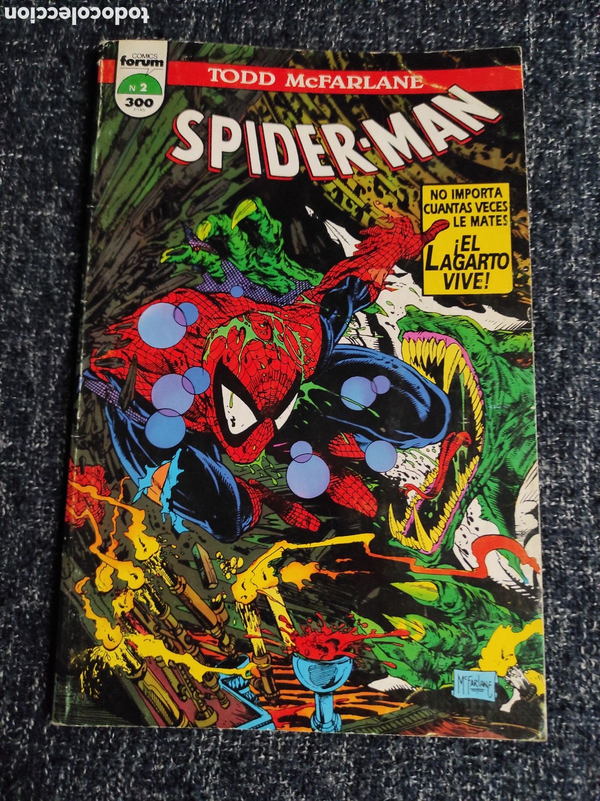 C&oacute;mics: SPIDERMAN DE TODD MCFARLANE N&ordm; 2 -edita : FORUM - Foto 1