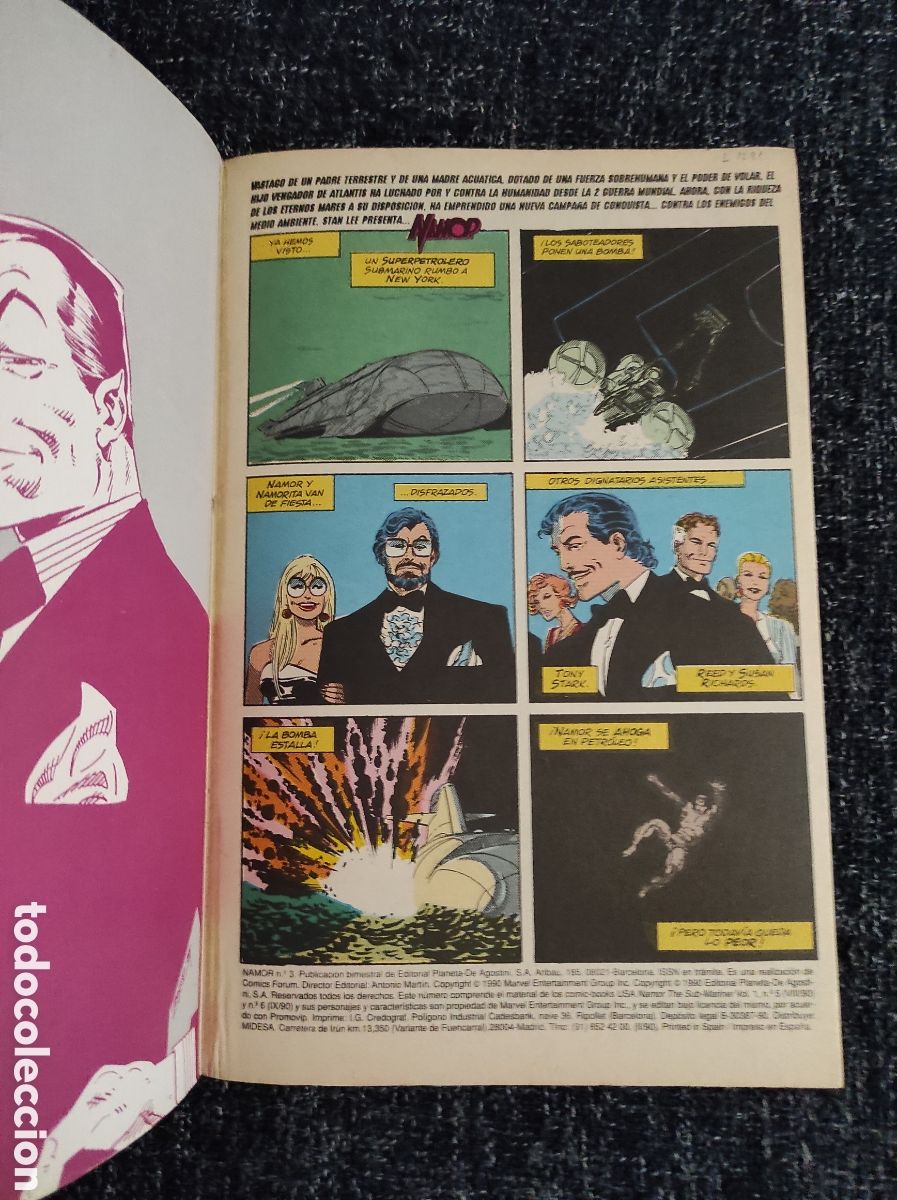 C&oacute;mics: NAMOR N&ordm; 3 -ED. FORUM / JOHN BYRNE - Foto 2