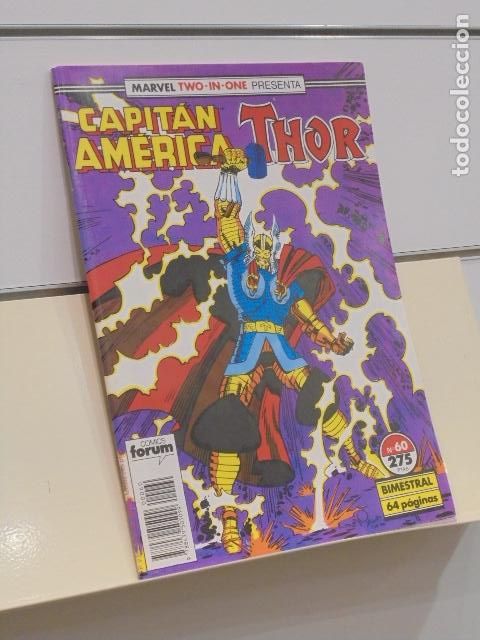 C&oacute;mics: MARVEL TWO IN ONE PRESENTA CAPITAN AMERICA THOR N&ordm; 60 - FORUM - Foto 1