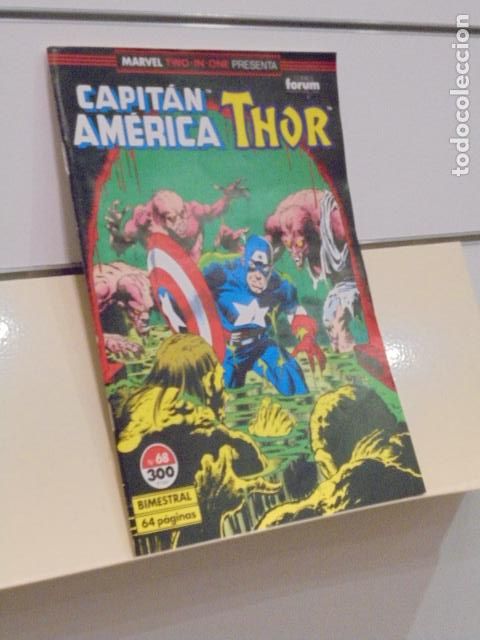 C&oacute;mics: MARVEL TWO IN ONE PRESENTA CAPITAN AMERICA THOR N&ordm; 68 - FORUM - Foto 1