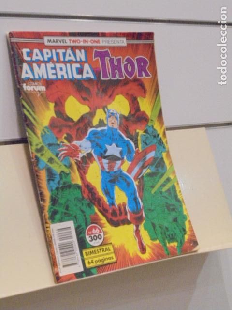 C&oacute;mics: MARVEL TWO IN ONE PRESENTA CAPITAN AMERICA THOR N&ordm; 66 - FORUM - Foto 1