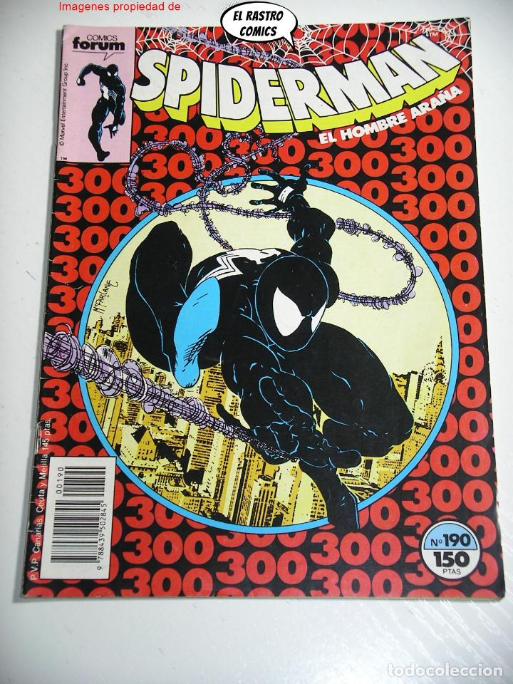 C&oacute;mics: Spiderman (1983) n&ordm; 190, ed. Forum Marvel, ESPECTACULAR!!! - Foto 1