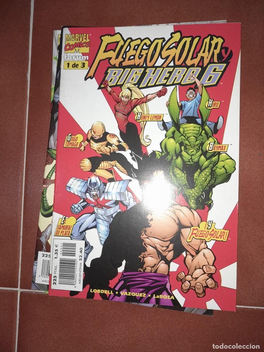 C&oacute;mics: Fuego solar y big hero 6 - Foto 1