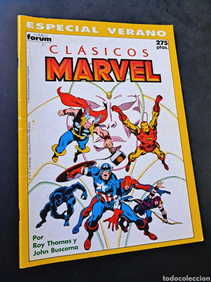 Comics: MUY BUEN ESTADO CLASIVOS MARVEL ESPECIAL VERANO COMICS FORUM GRAPA