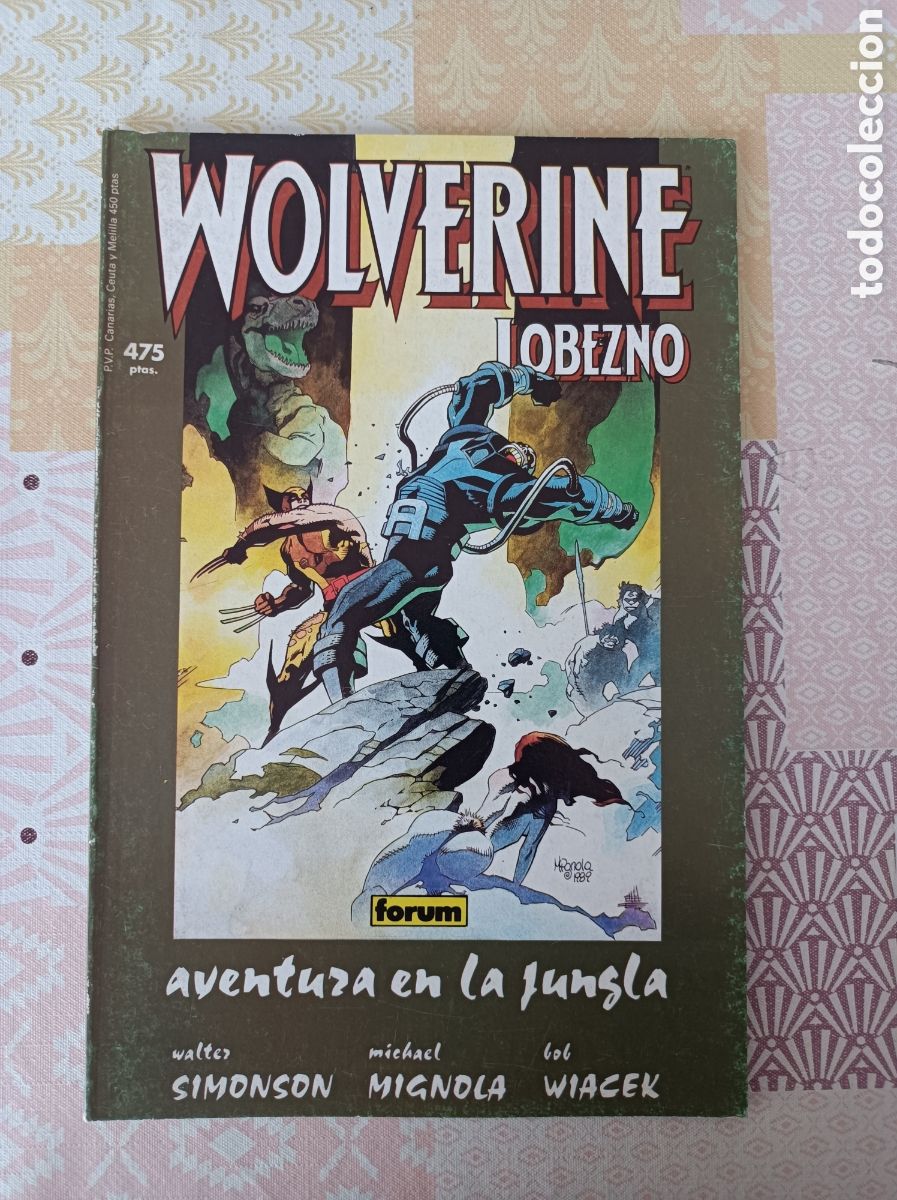 C&oacute;mics: Wolverine lobezno aventura en la jungla - Foto 1