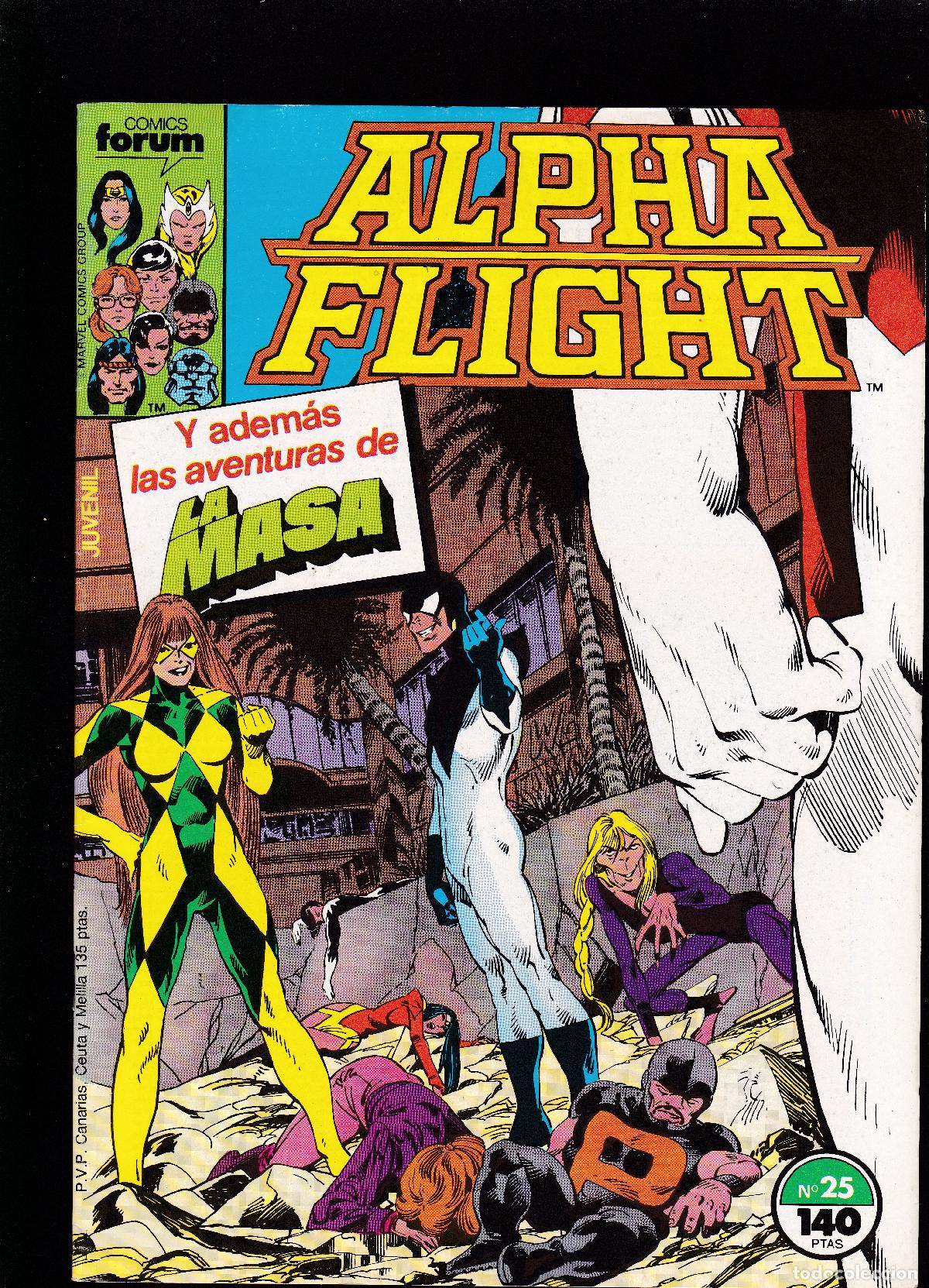 C&oacute;mics: ALPHA FLIGHT - vol.1 - N&ordm; 25 - ...y si no triunfas a la primera - FORUM - Foto 1